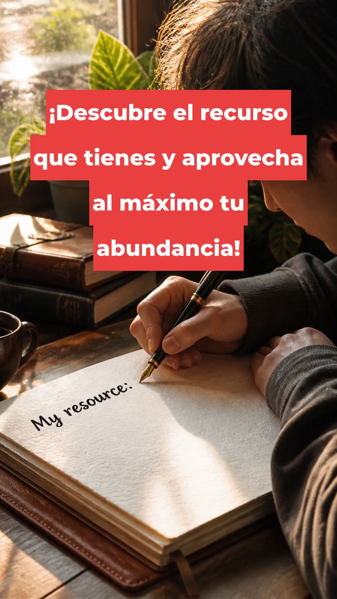 ¡Descubre el recurso que tienes y aprovecha al máximo tu abundancia!