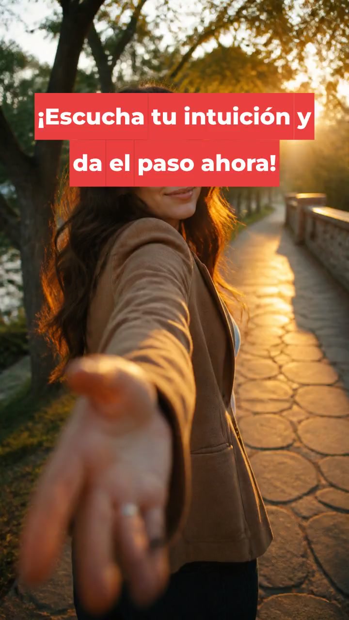 ¡Escucha tu intuición y da el paso ahora!