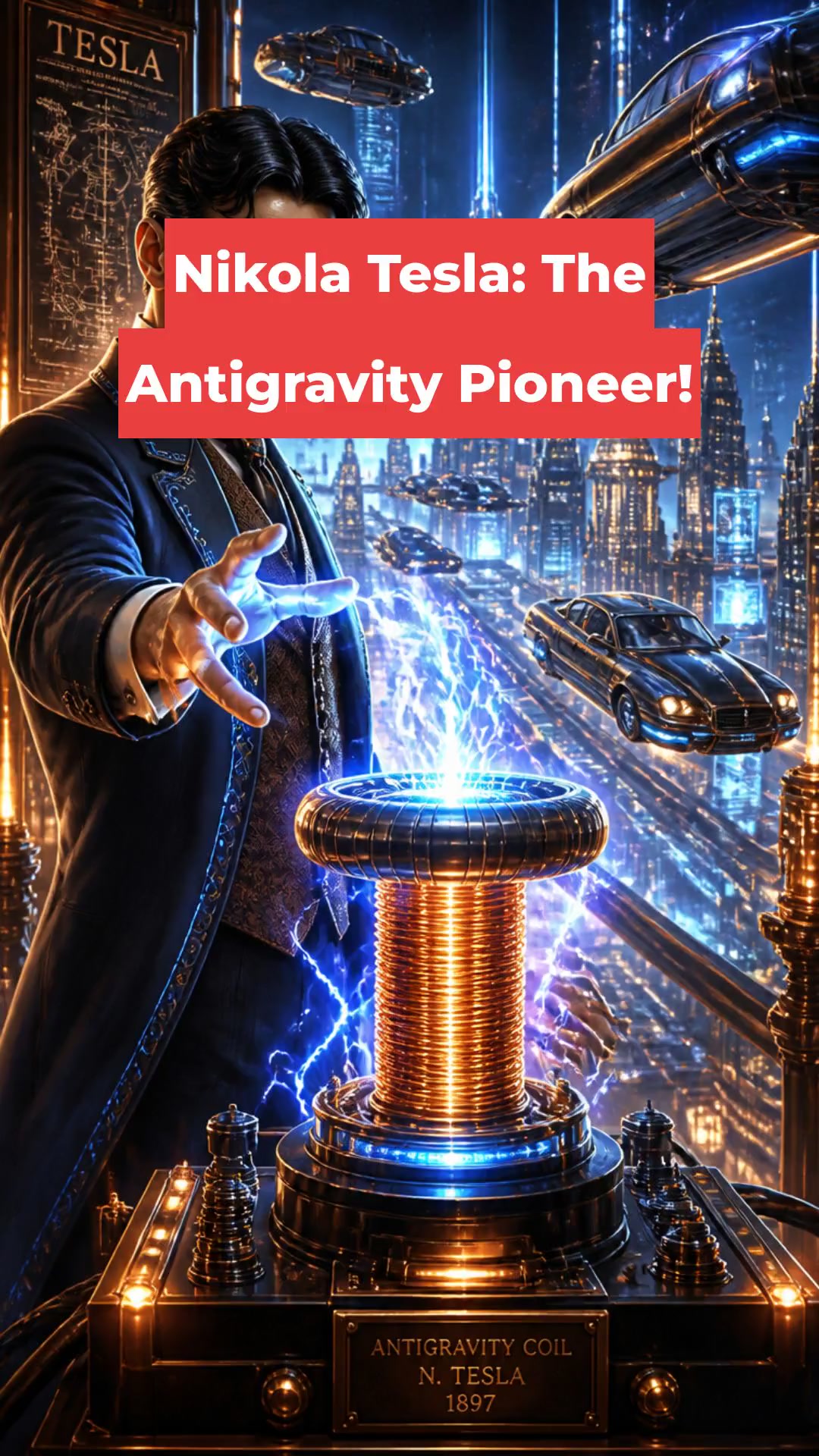 Nikola Tesla: The Antigravity Pioneer!
