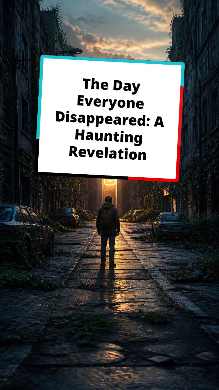 The Day Everyone Disappeared: A Haunting Revelation