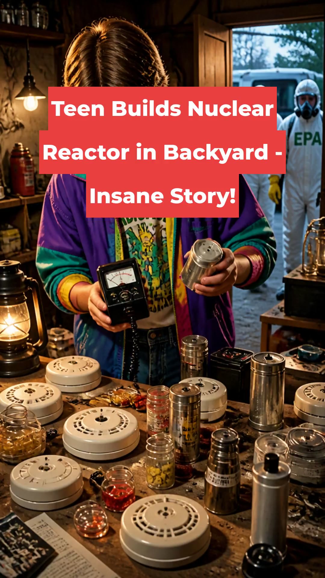 Teen Builds Nuclear Reactor in Backyard - Insane Story!