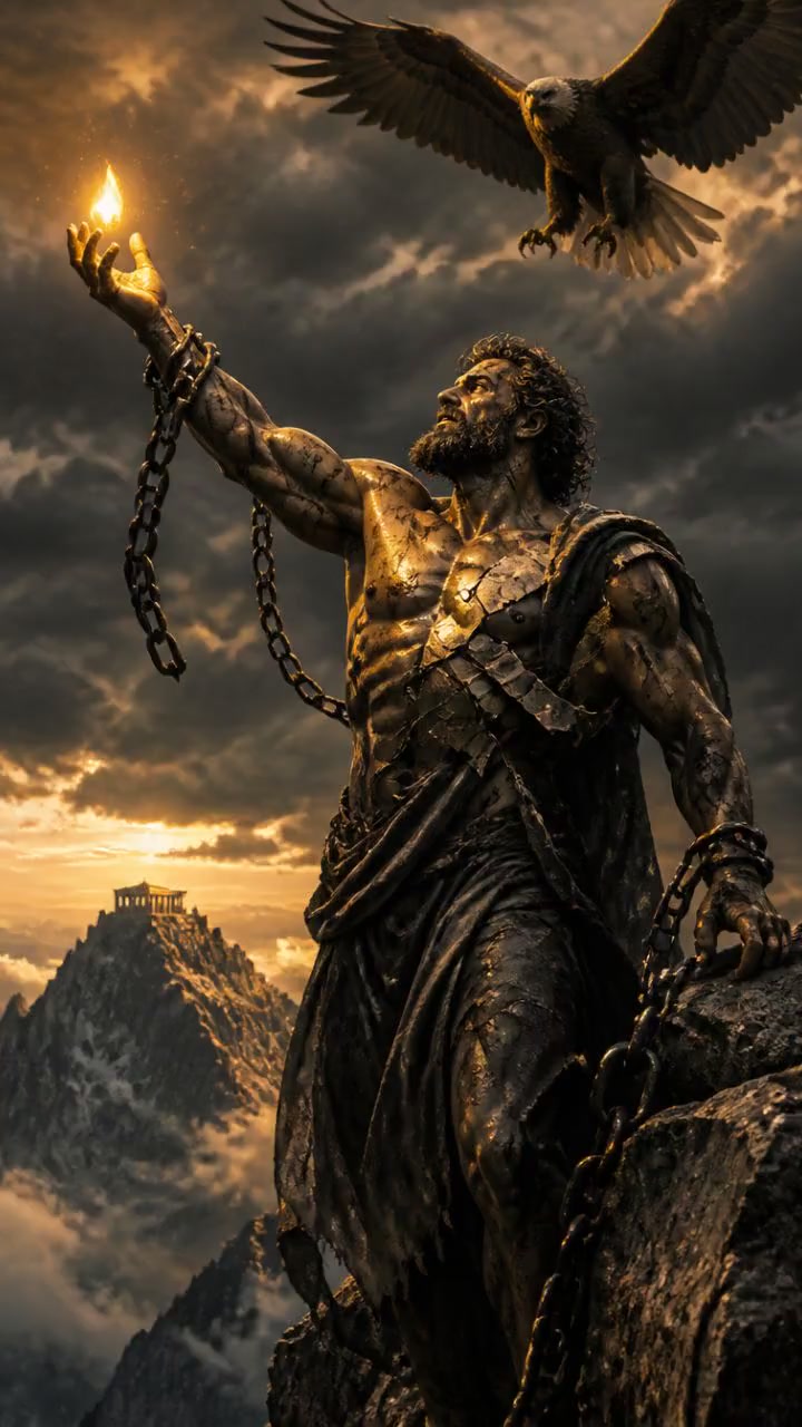 Le Sacrifice de Prométhée : Un Héros de la Mythologie !