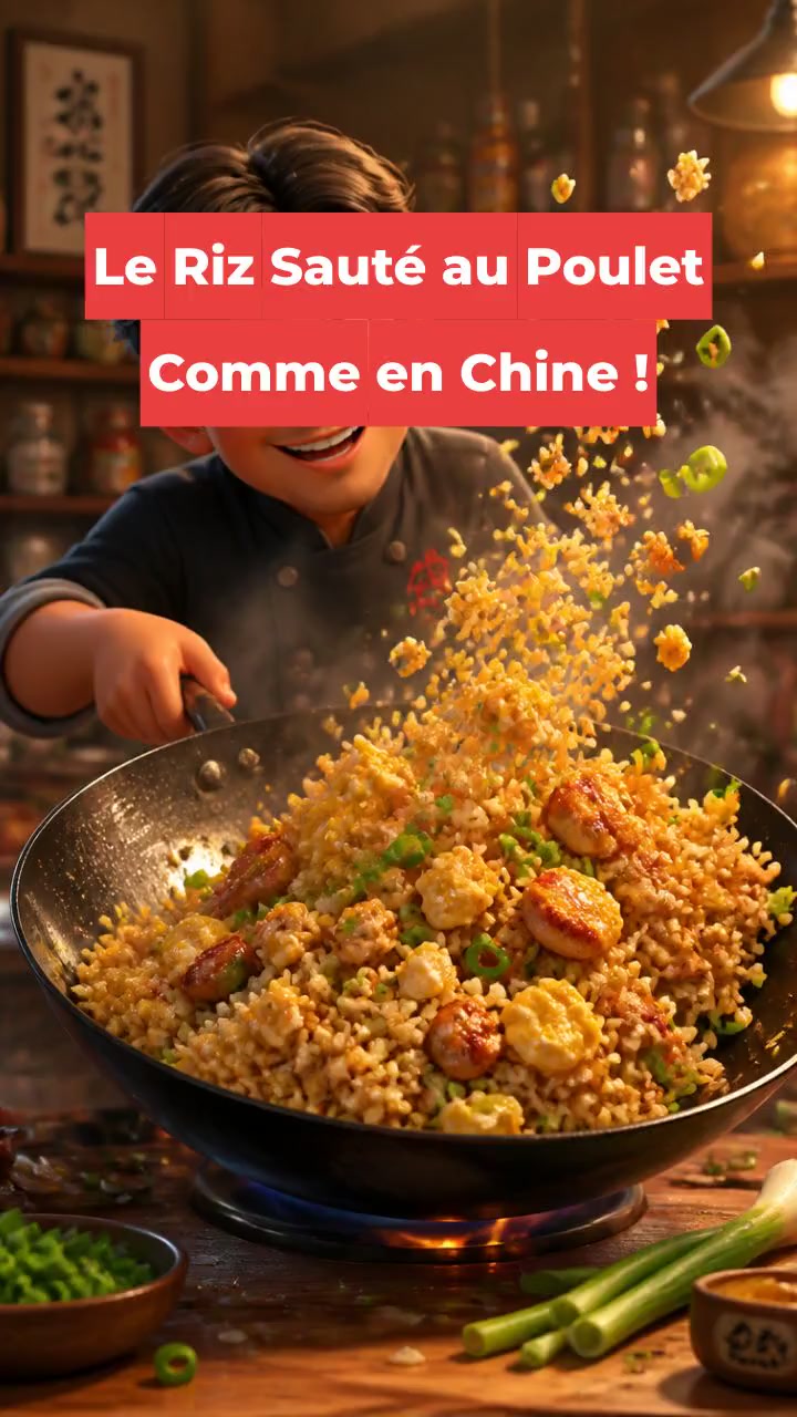 Le Riz Sauté au Poulet Comme en Chine !