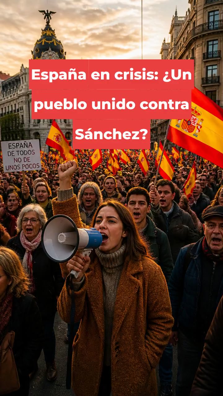 España en crisis: ¿Un pueblo unido contra Sánchez?
