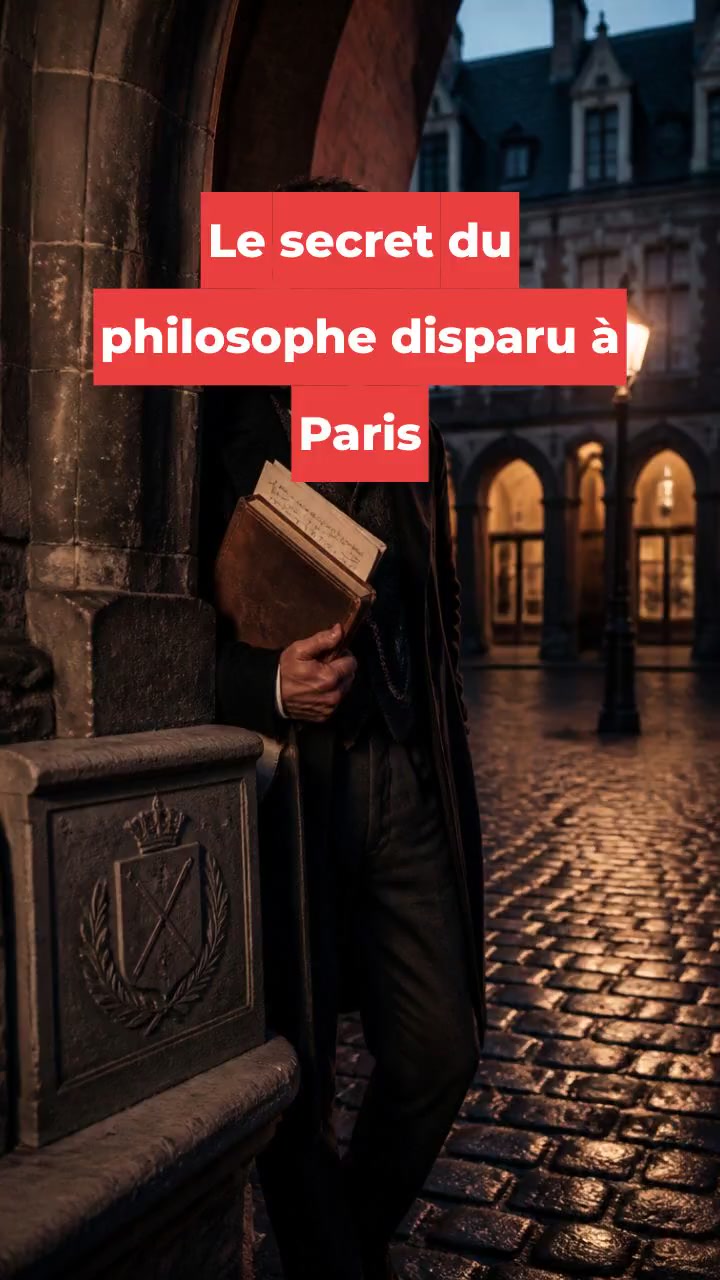 Le secret du philosophe disparu à Paris