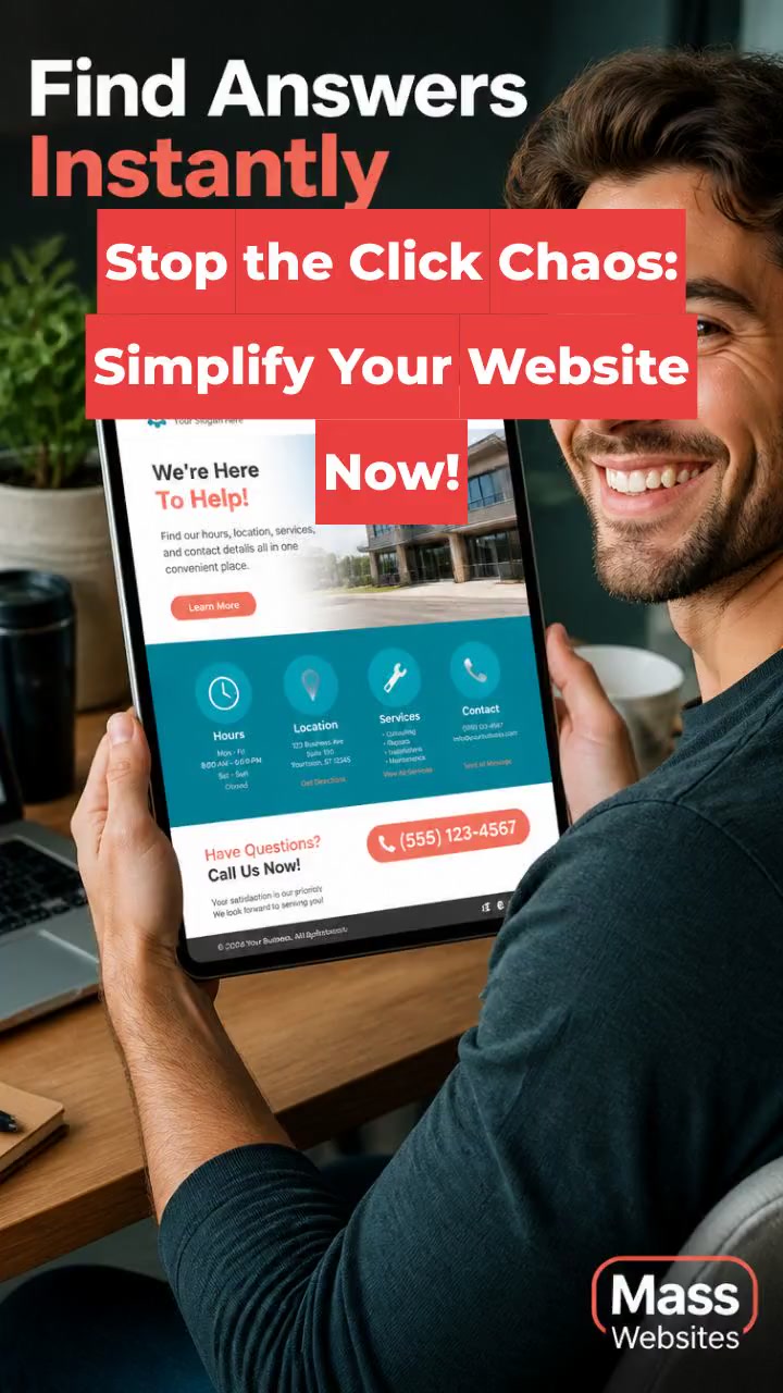Stop the Click Chaos: Simplify Your Website Now!