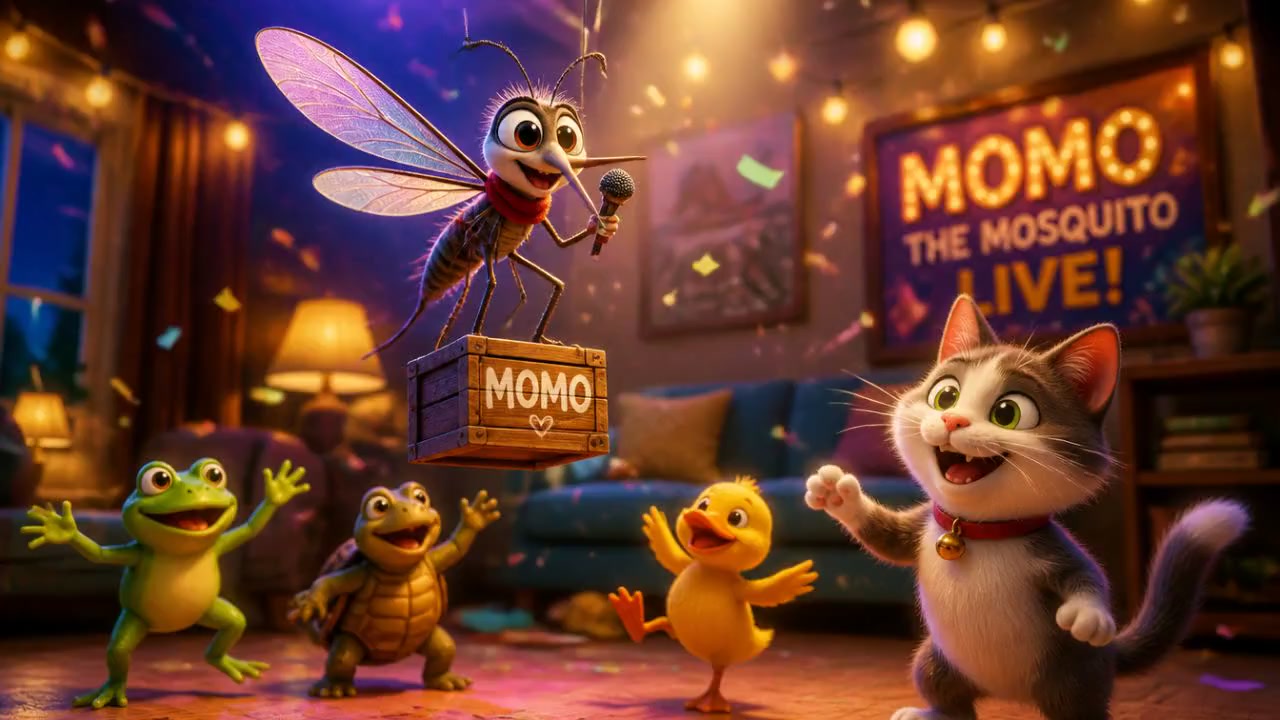Momo, le moustique chanteur : Un concert inoubliable !
