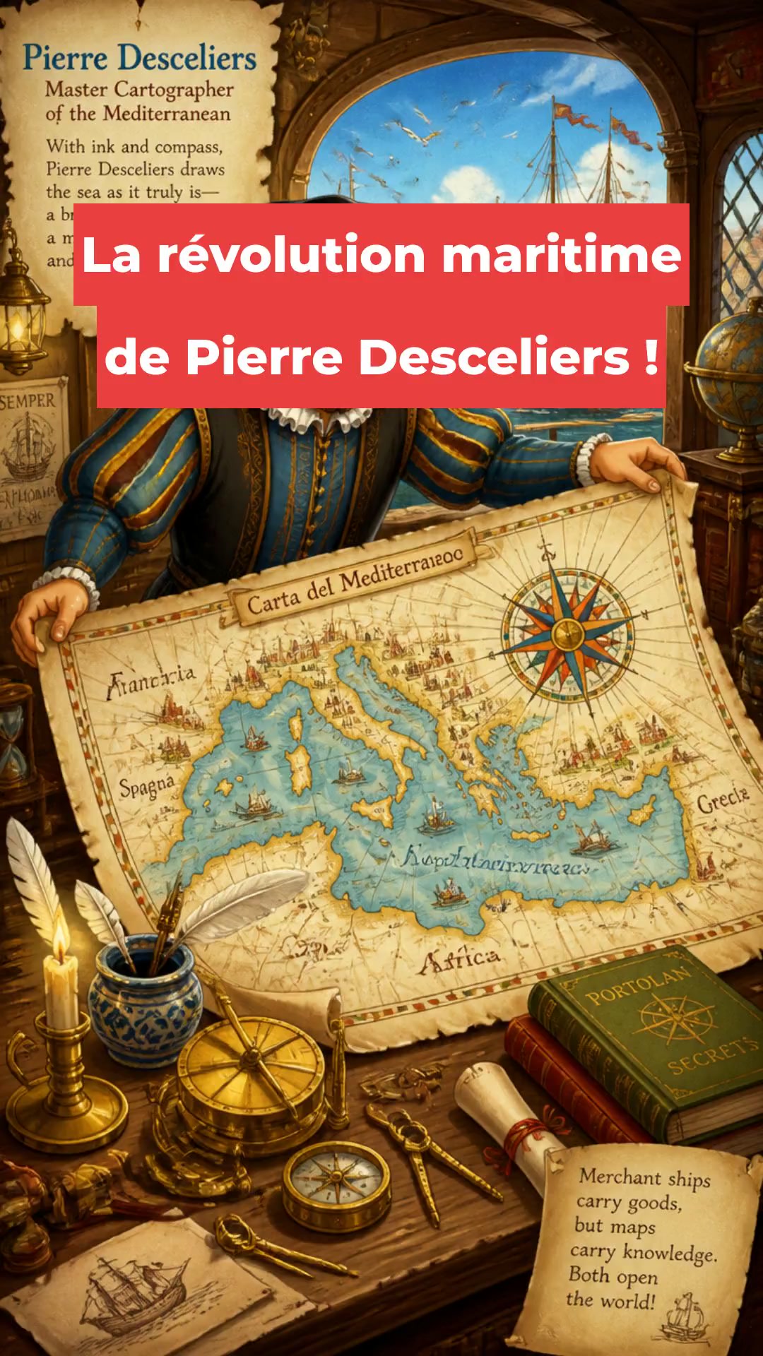La révolution maritime de Pierre Desceliers !