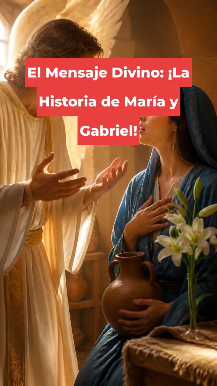 El Mensaje Divino: ¡La Historia de María y Gabriel!