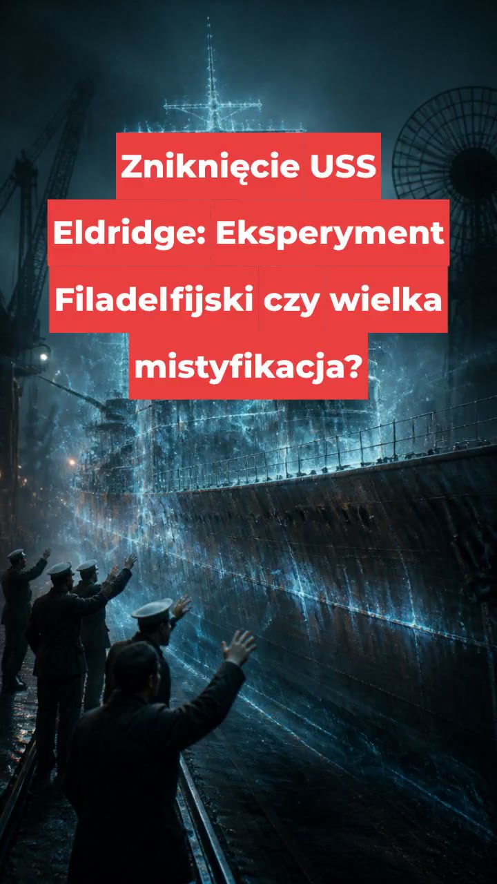 Zniknięcie USS Eldridge: Eksperyment Filadelfijski czy wielka mistyfikacja?