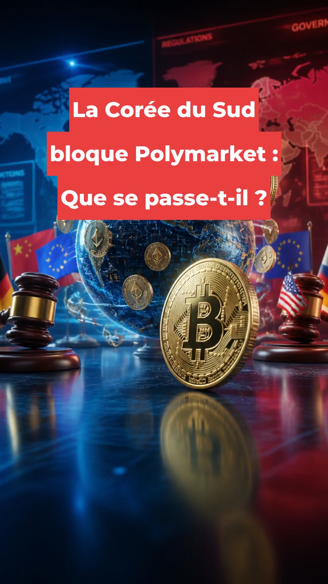 La Corée du Sud bloque Polymarket : Que se passe-t-il ?