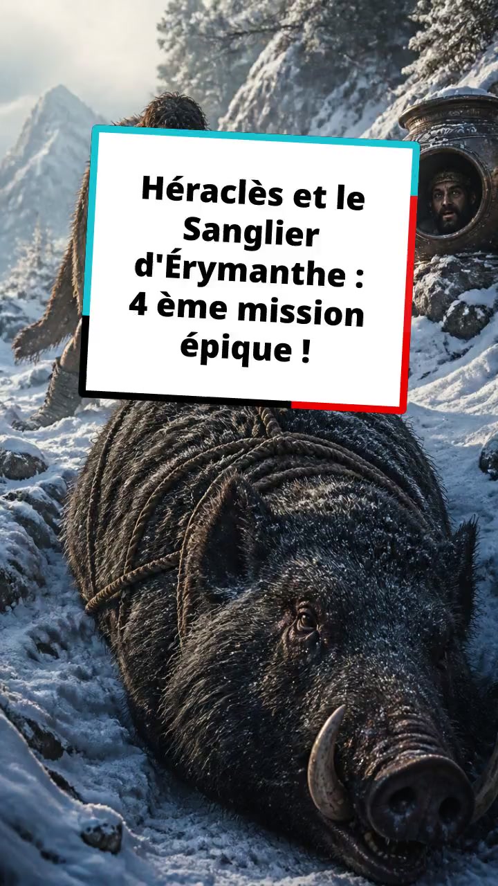 Héraclès et le Sanglier d'Érymanthe : Une mission épique !