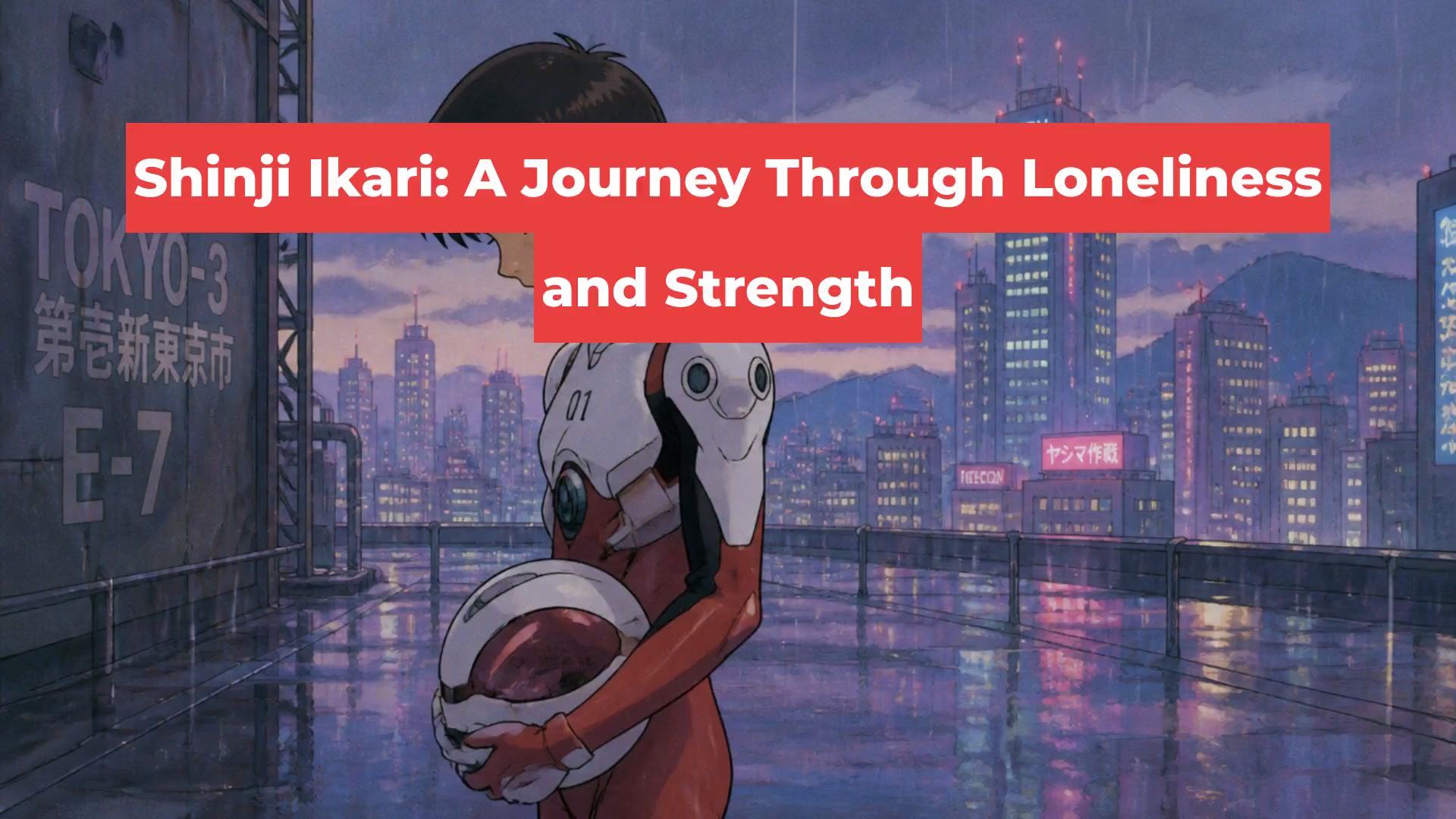 Shinji Ikari: A Journey Through Loneliness and Strength