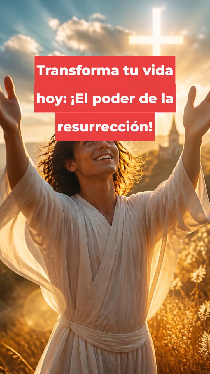Transforma tu vida hoy: ¡El poder de la resurrección!