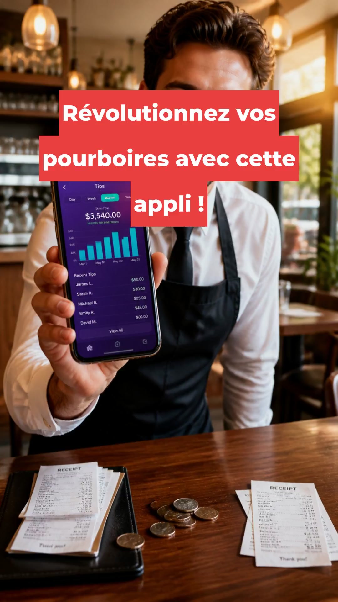 Révolutionnez vos pourboires avec cette appli !