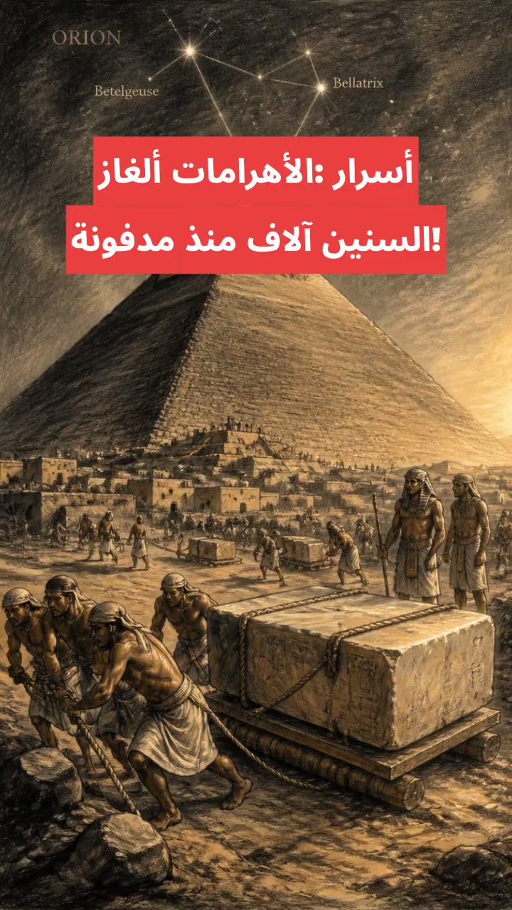 ألغاز الأهرامات: أسرار مدفونة منذ آلاف السنين!