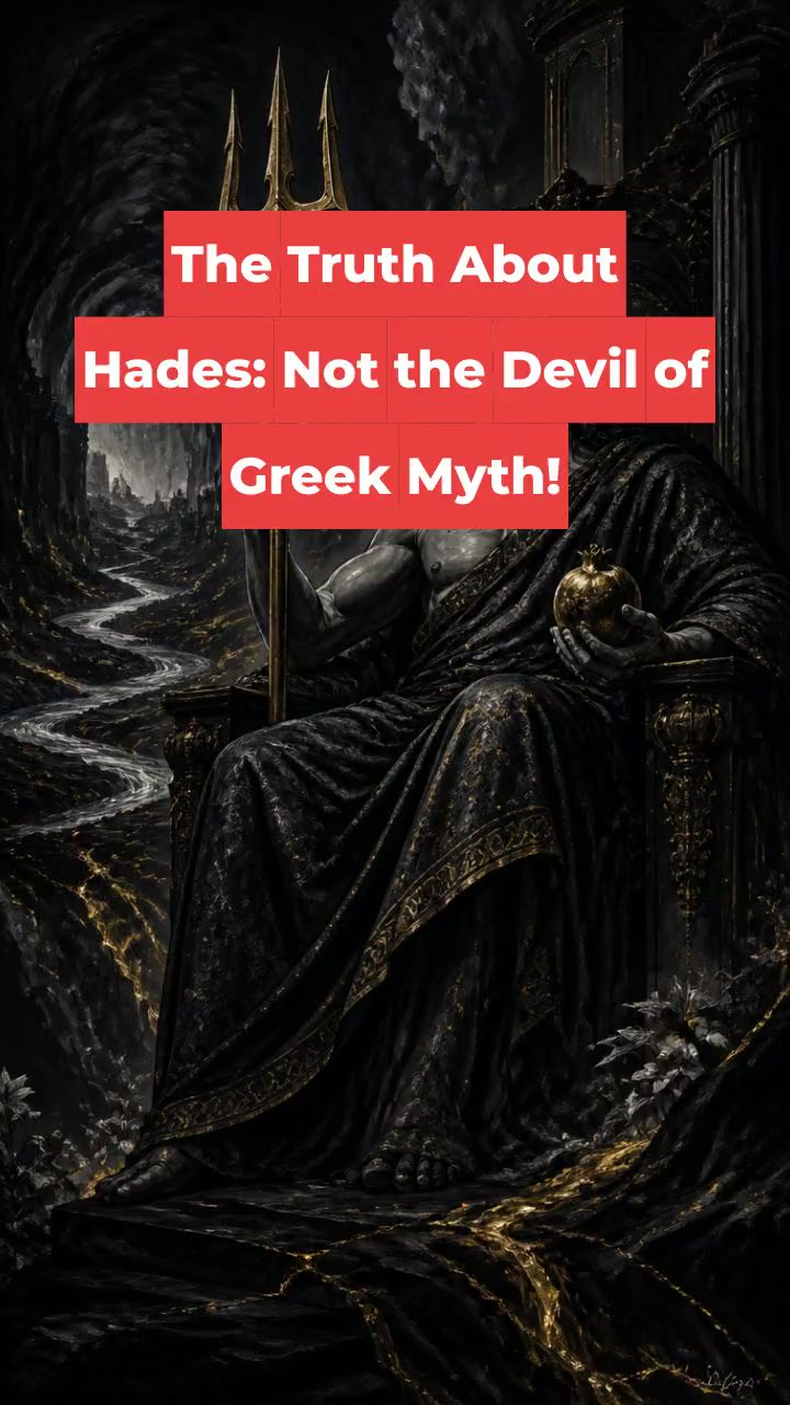 The Truth About Hades: Not the Devil of Greek Myth!