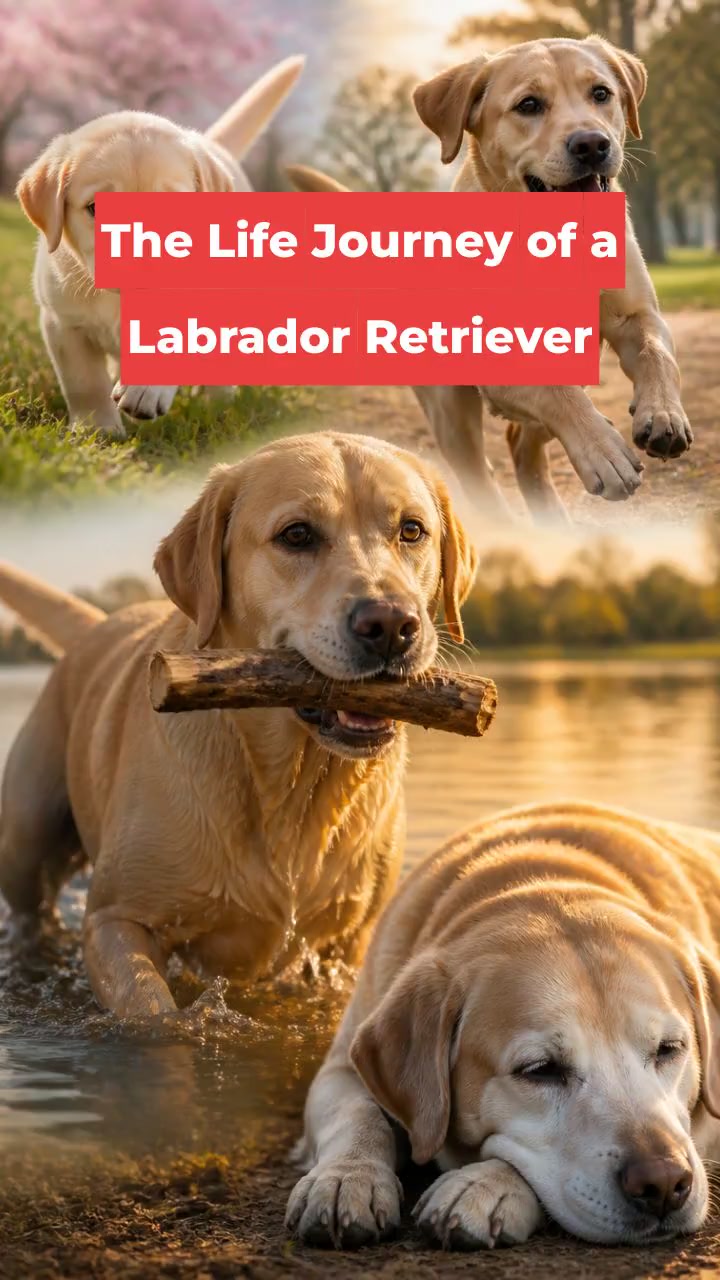 The Life Journey of a Labrador Retriever