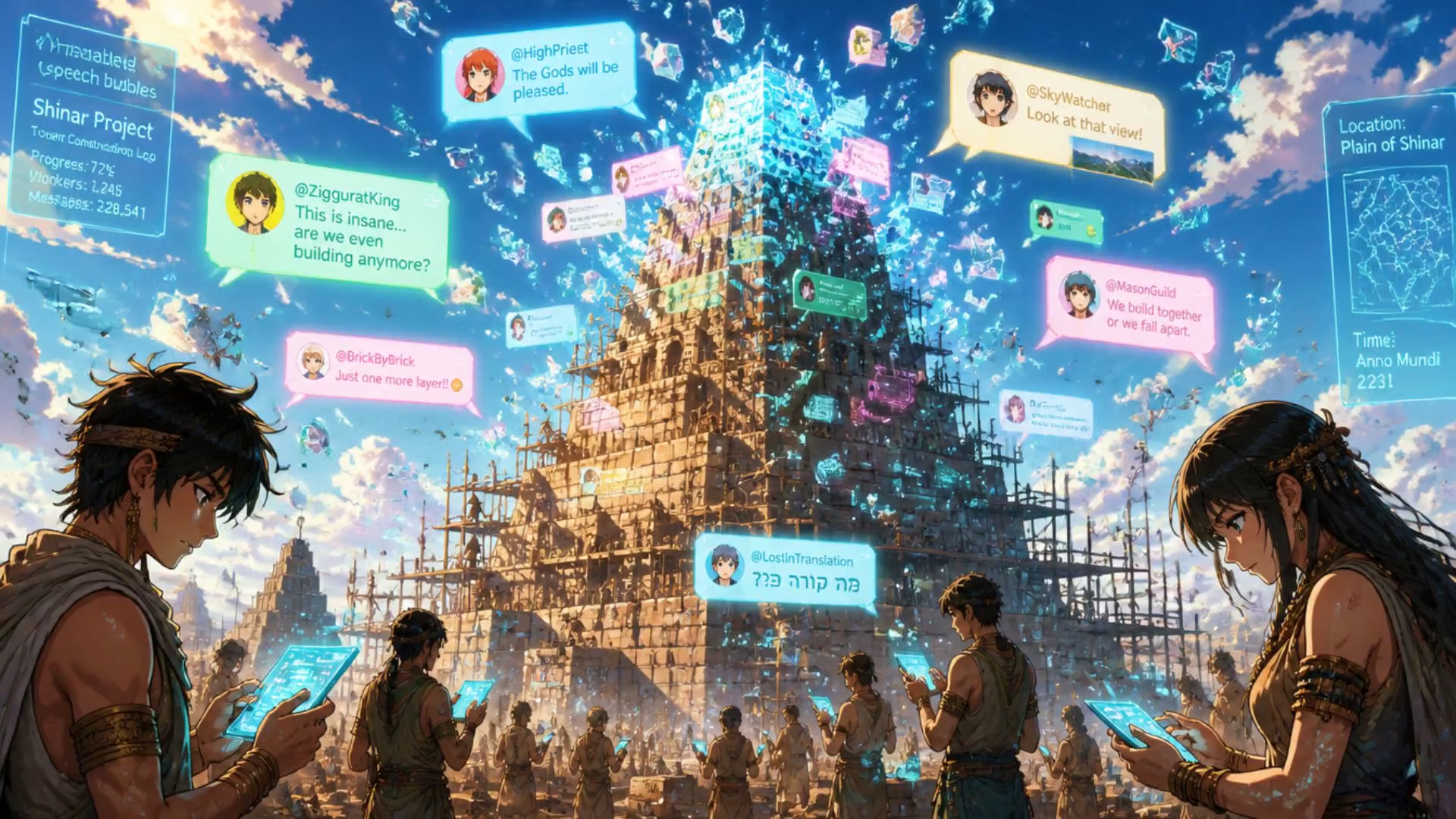 When Group Chats Go Viral: The Babel Story
