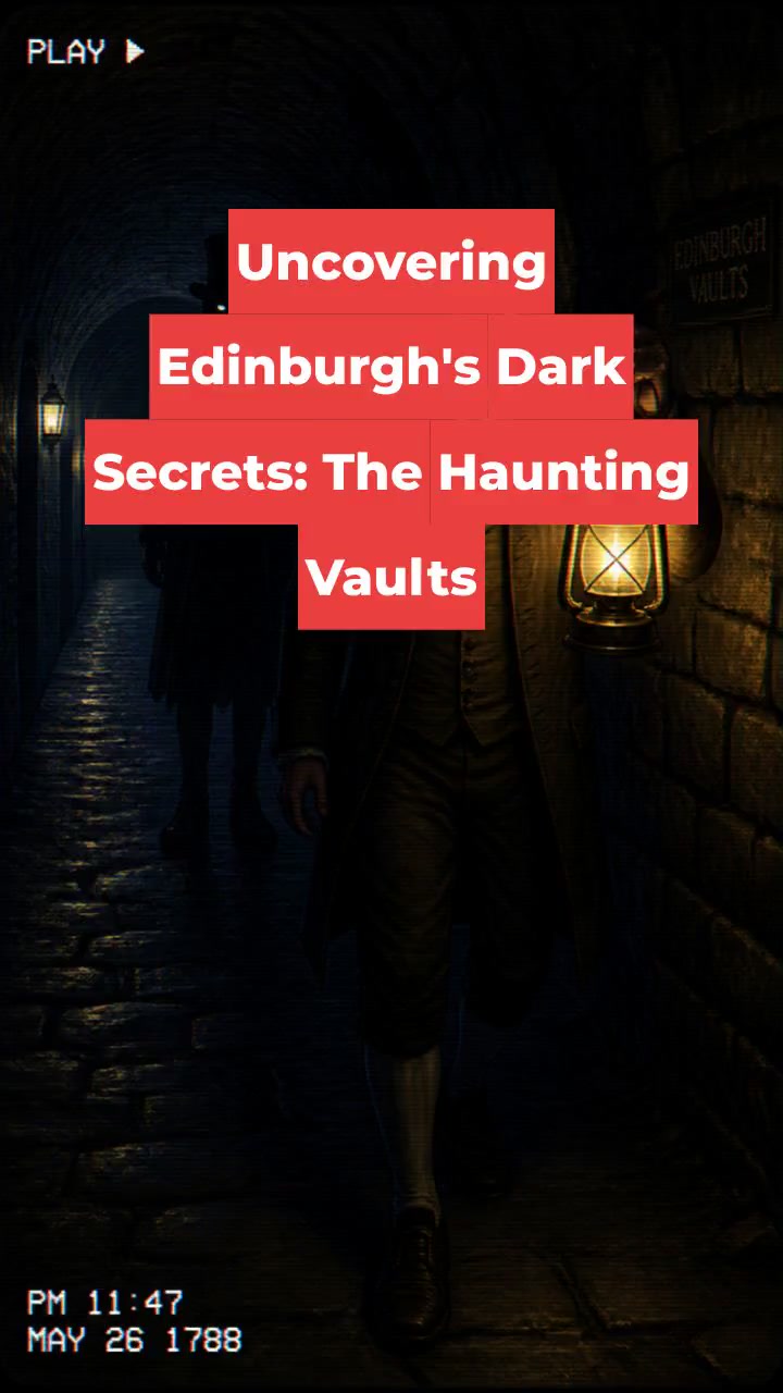 Uncovering Edinburgh's Dark Secrets: The Haunting Vaults