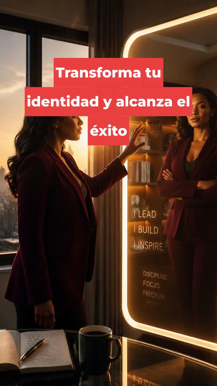 Transforma tu identidad y alcanza el éxito