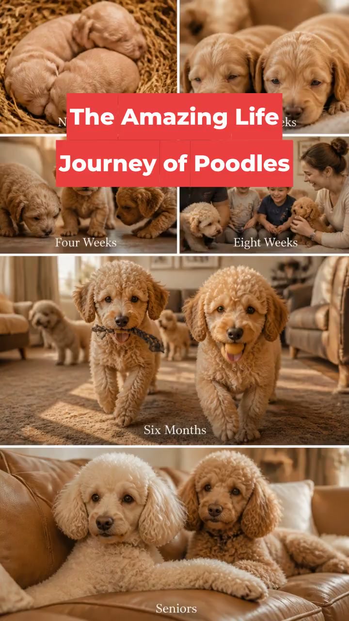 The Amazing Life Journey of Poodles