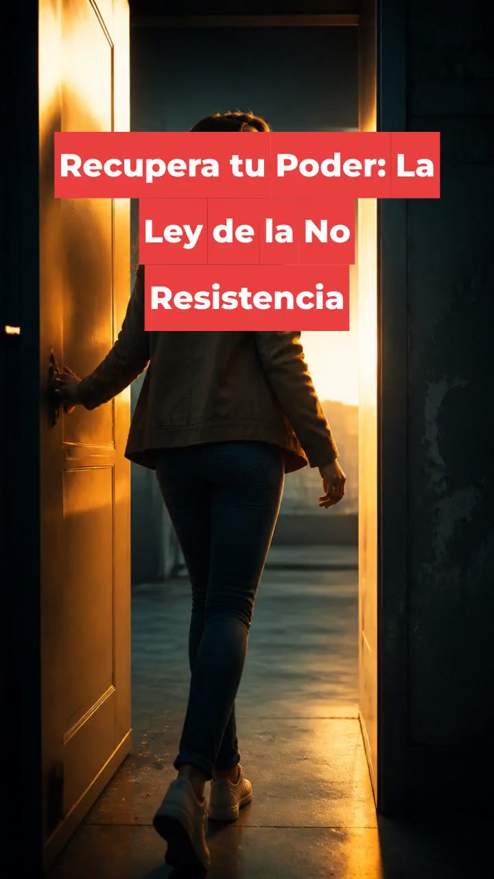 Recupera tu Poder: La Ley de la No Resistencia
