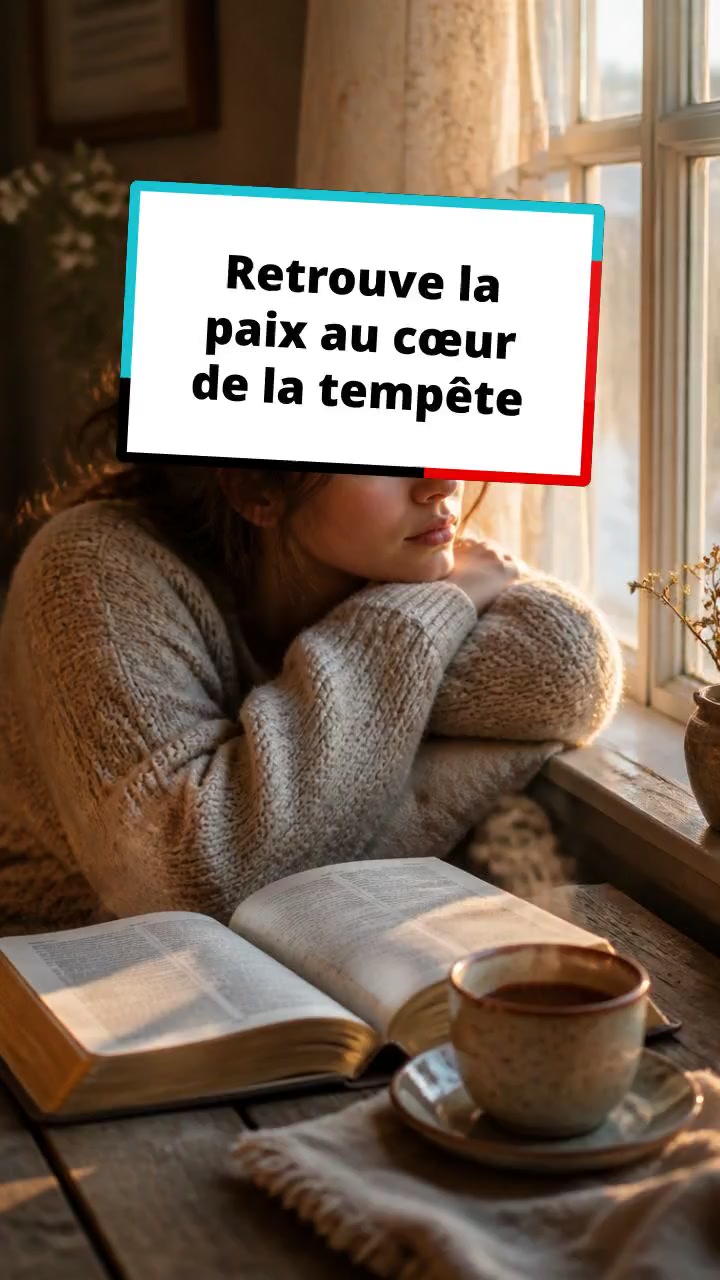 Retrouve la paix au cœur de la tempête