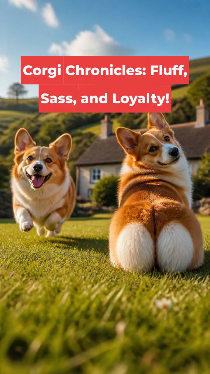 Corgi Chronicles: Fluff, Sass, and Loyalty!