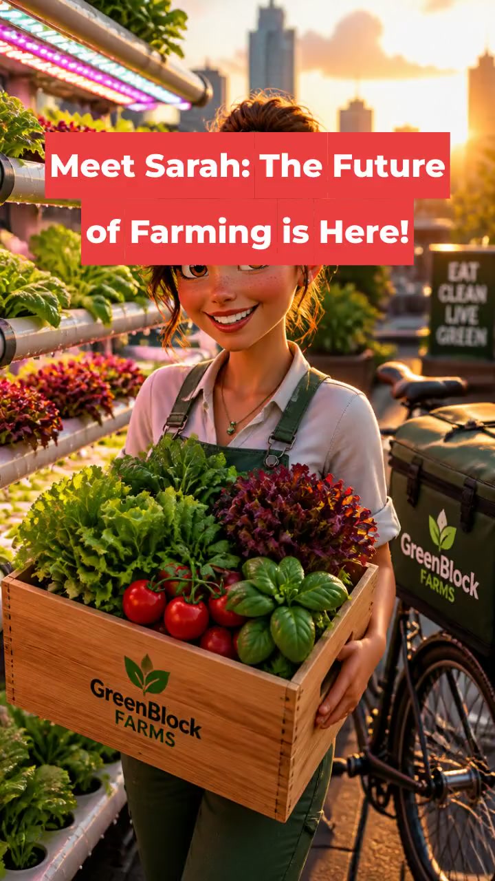 Meet Sarah: The Future of Farming is Here!