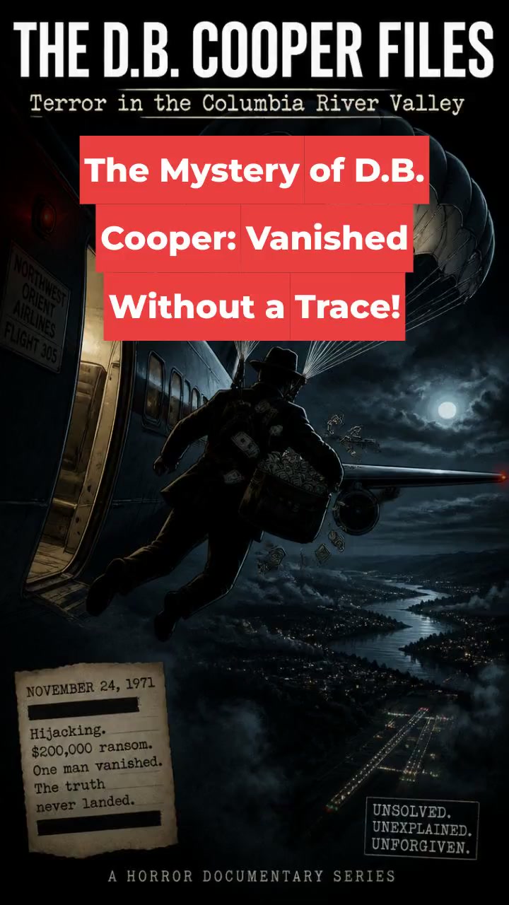 The Mystery of D.B. Cooper: Vanished Without a Trace!