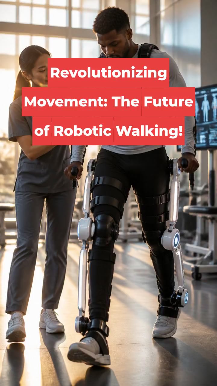 Revolutionizing Movement: The Future of Robotic Walking!