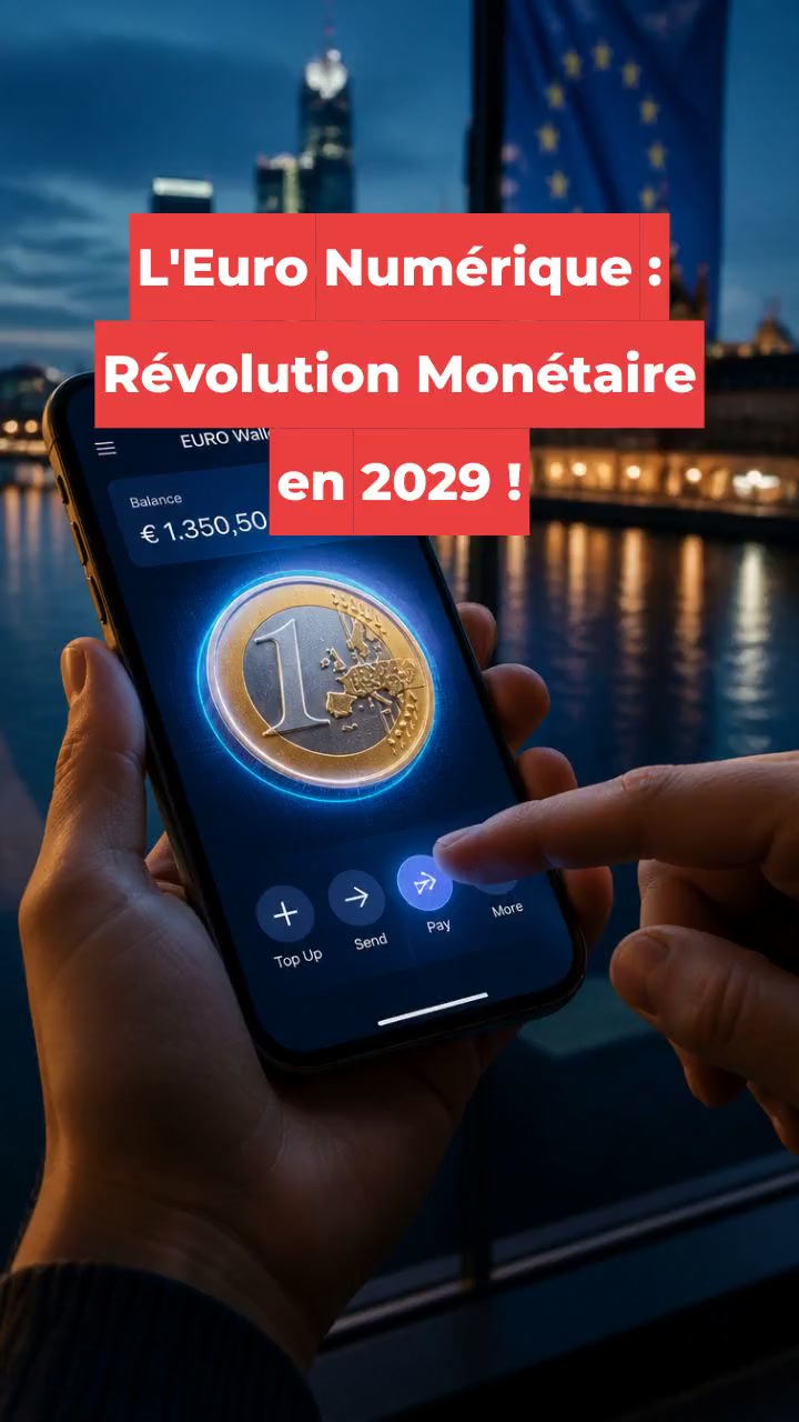 L'Euro Numérique : Révolution Monétaire en 2029 !