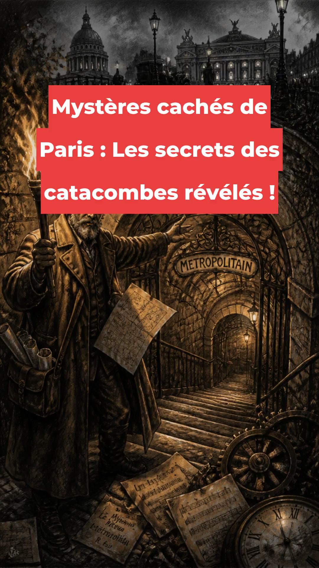 Mystères cachés de Paris : Les secrets des catacombes révélés !