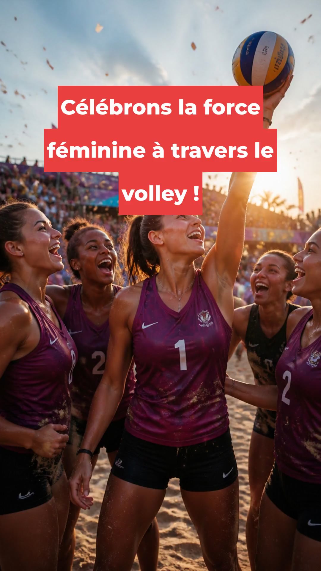 Célébrons la force féminine à travers le volley !
