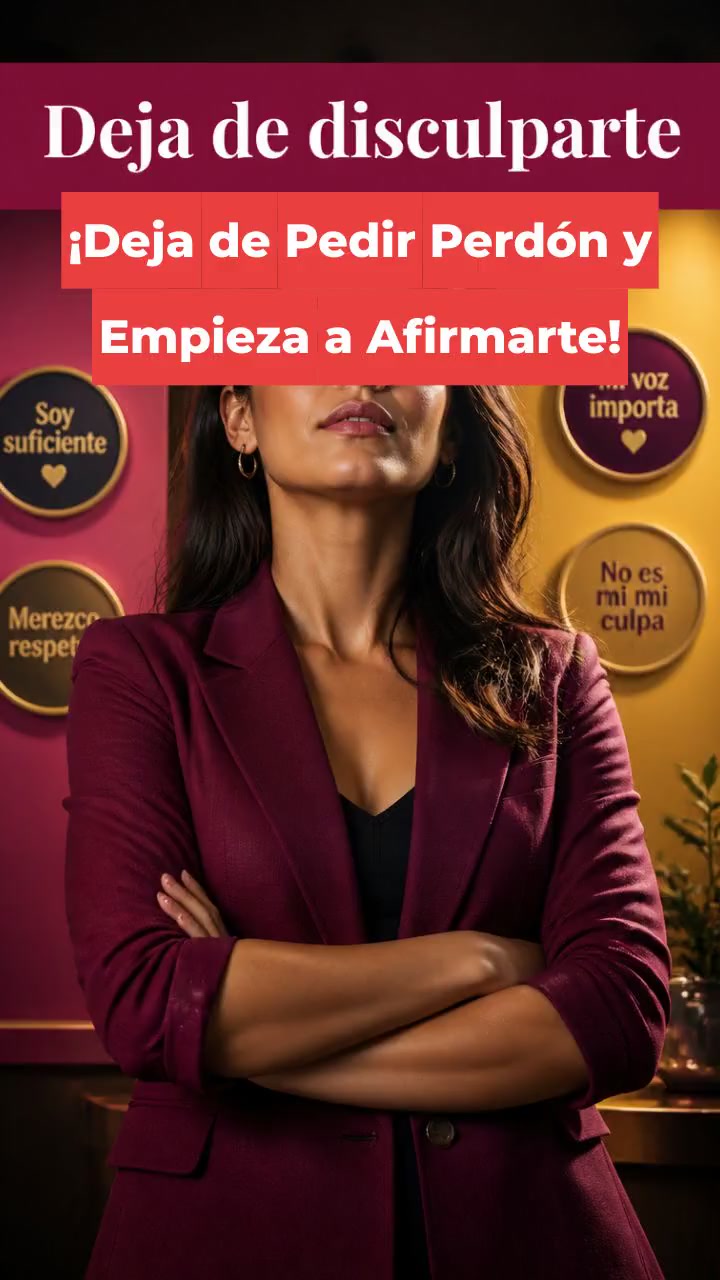 ¡Deja de Pedir Perdón y Empieza a Afirmarte!