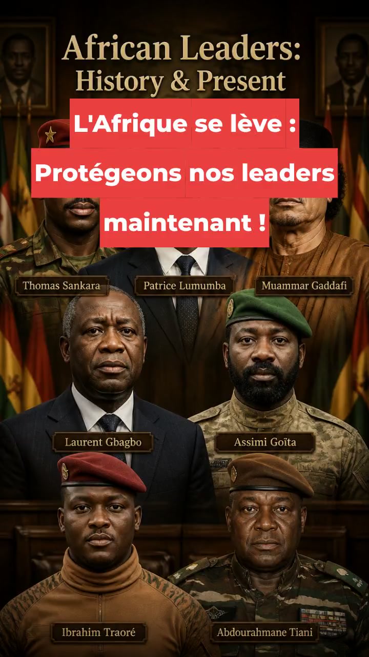 L'Afrique se lève : Protégeons nos leaders maintenant !