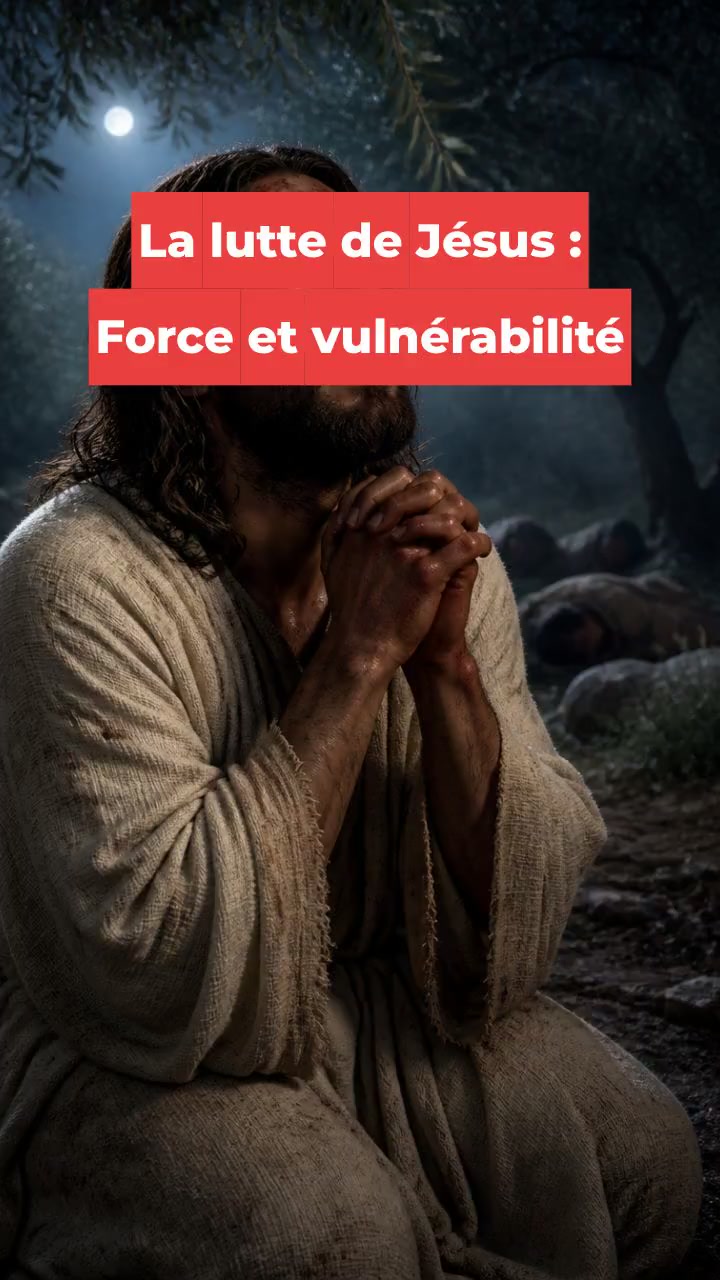 La lutte de Jésus : Force et vulnérabilité