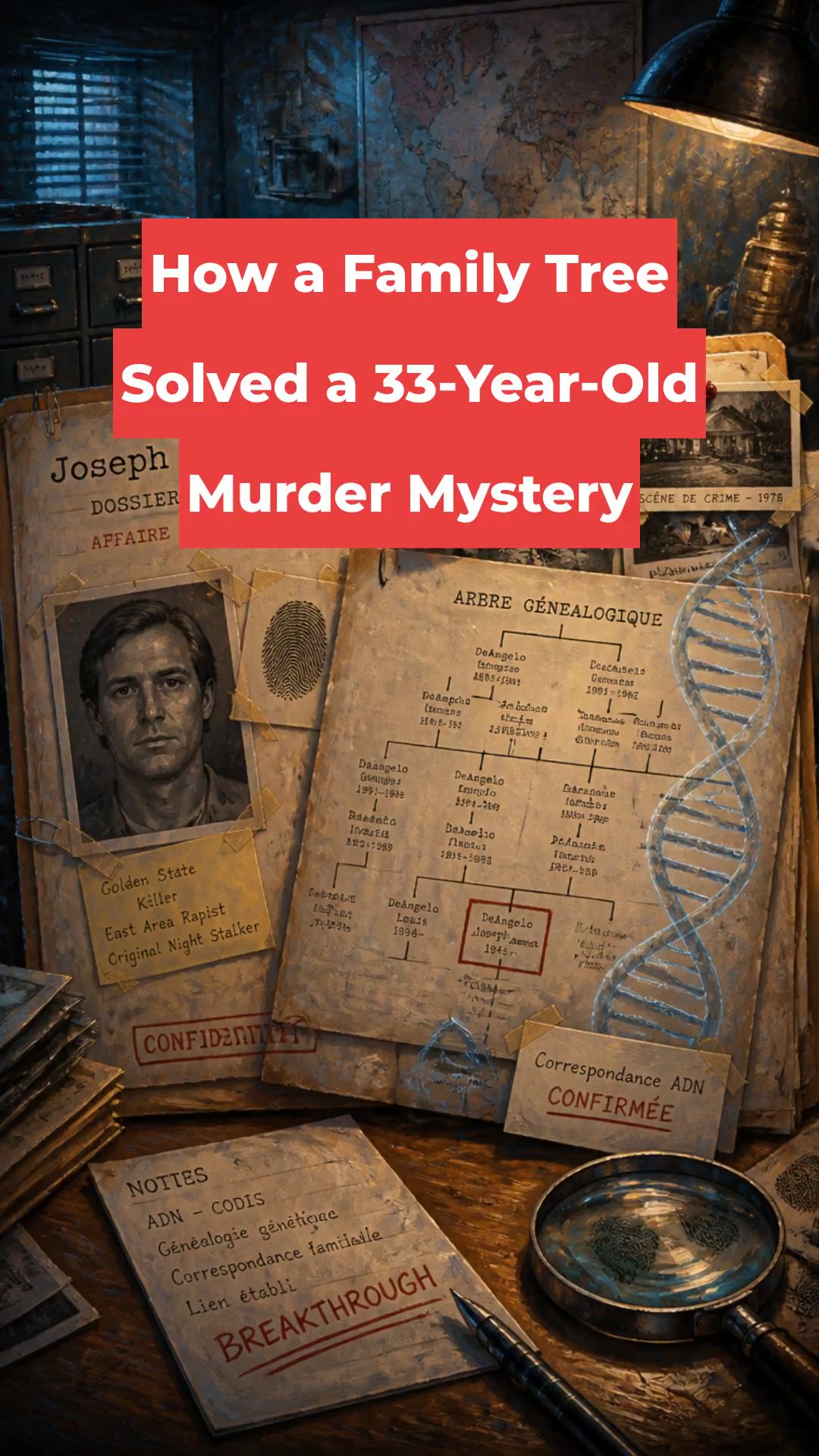 How a Family Tree Solved a 33-Year-Old Murder Mystery