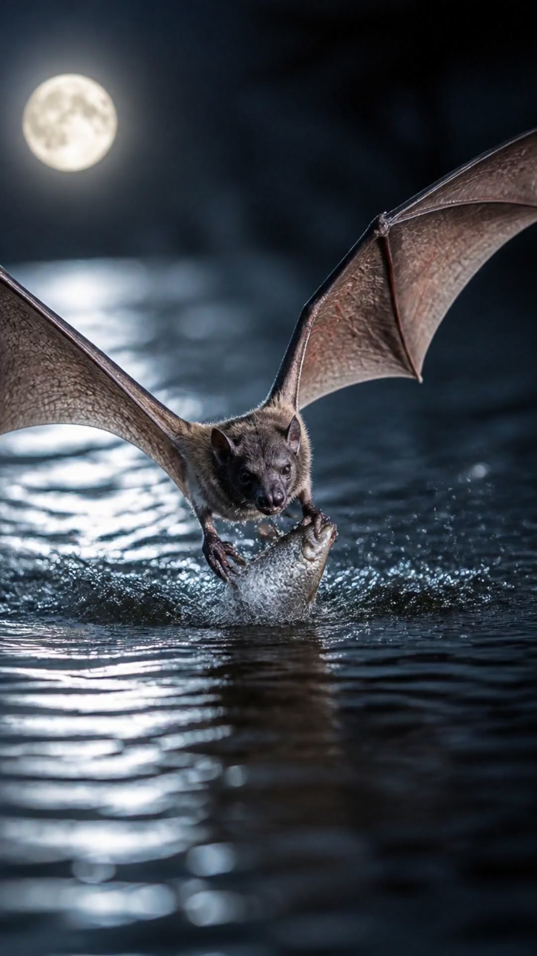 This Bat Is Basically a Flying Fisherman!
