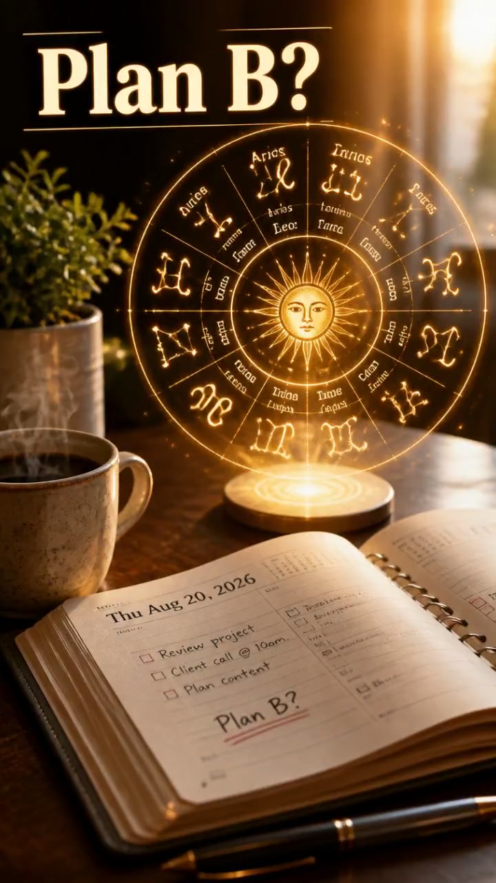 Préparez votre Plan B: Horoscope du 20 août 2026!