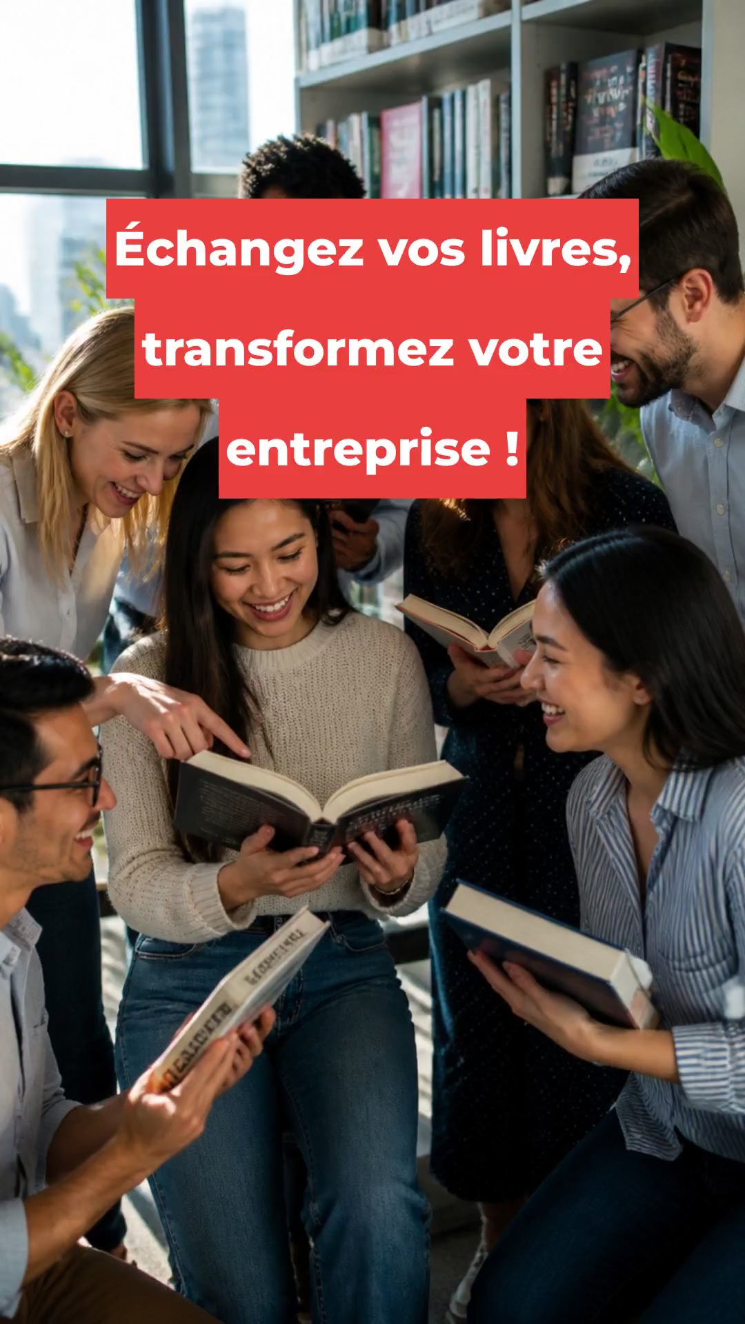 Échangez vos livres, transformez votre entreprise !