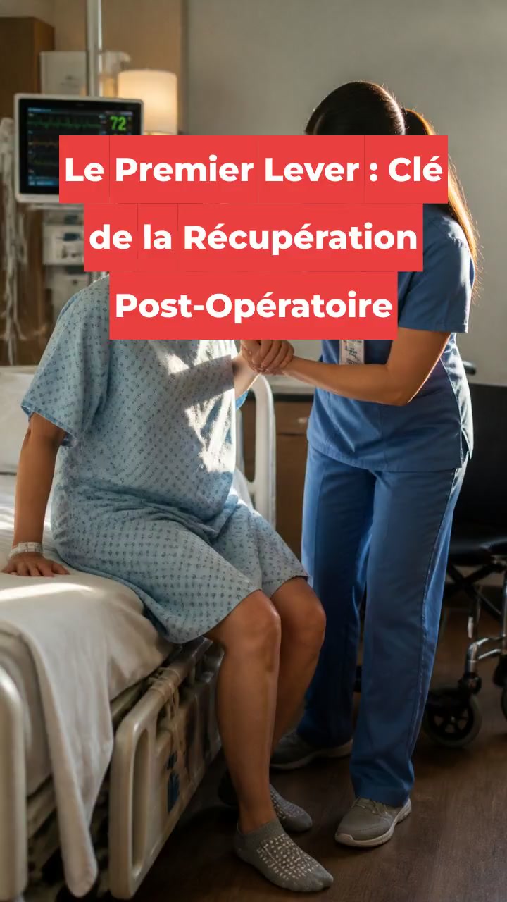 Le Premier Lever : Clé de la Récupération Post-Opératoire