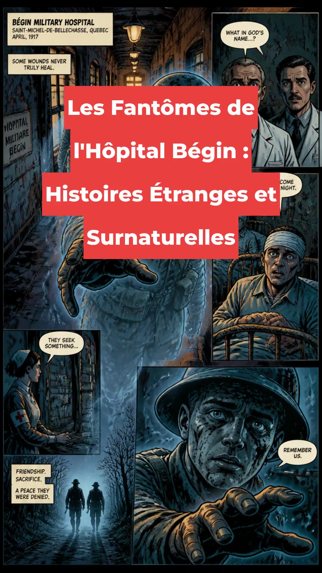 Les Fantômes de l'Hôpital Bégin : Histoires Étranges et Surnaturelles