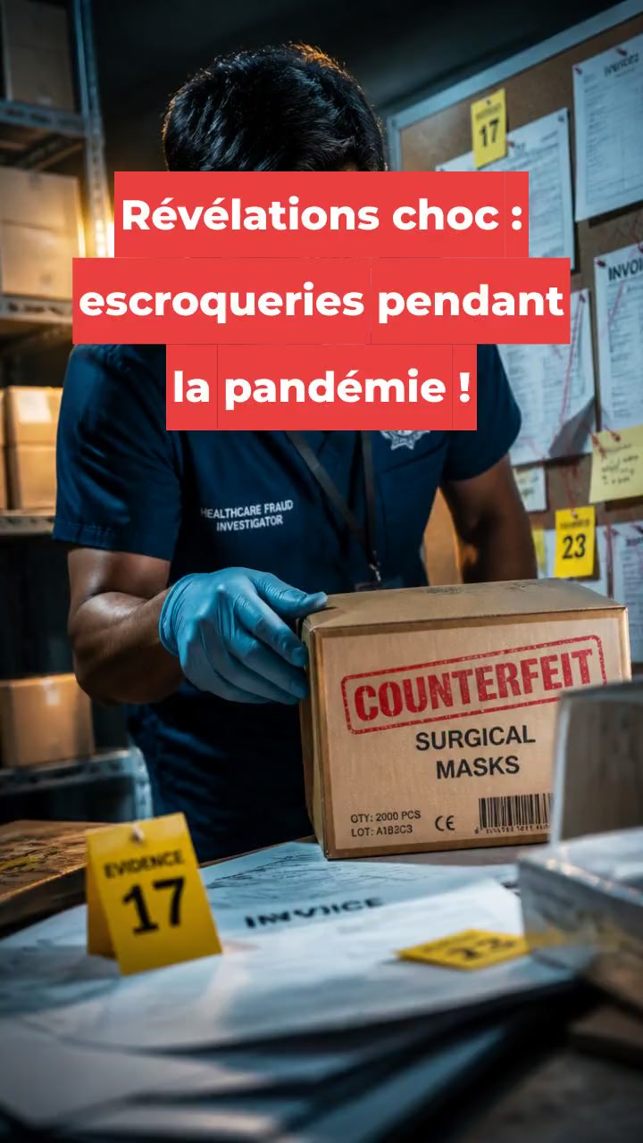 Révélations choc : escroqueries pendant la pandémie !