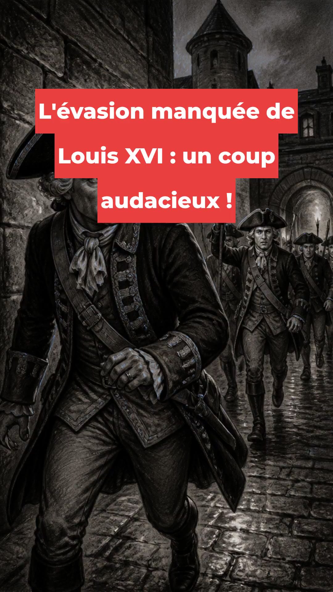 L'évasion manquée de Louis XVI : un coup audacieux !
