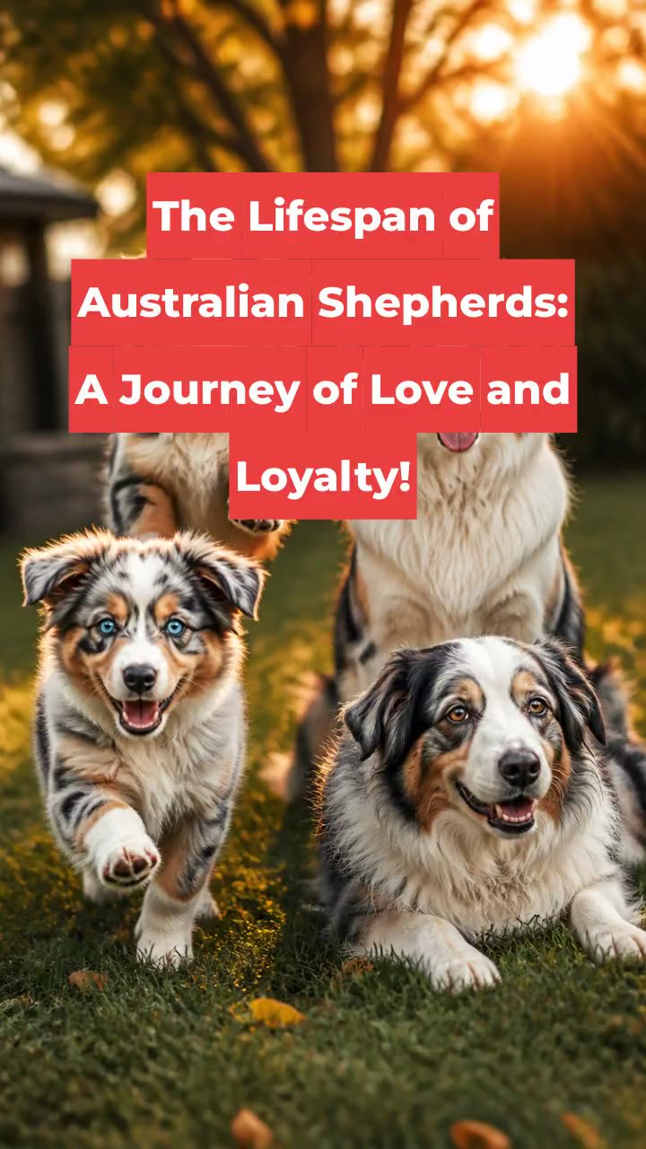 The Lifespan of Australian Shepherds: A Journey of Love and Loyalty!
