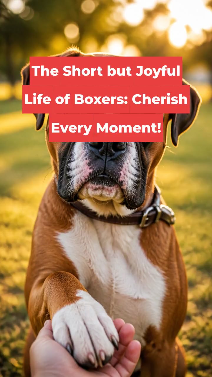 The Short but Joyful Life of Boxers: Cherish Every Moment!