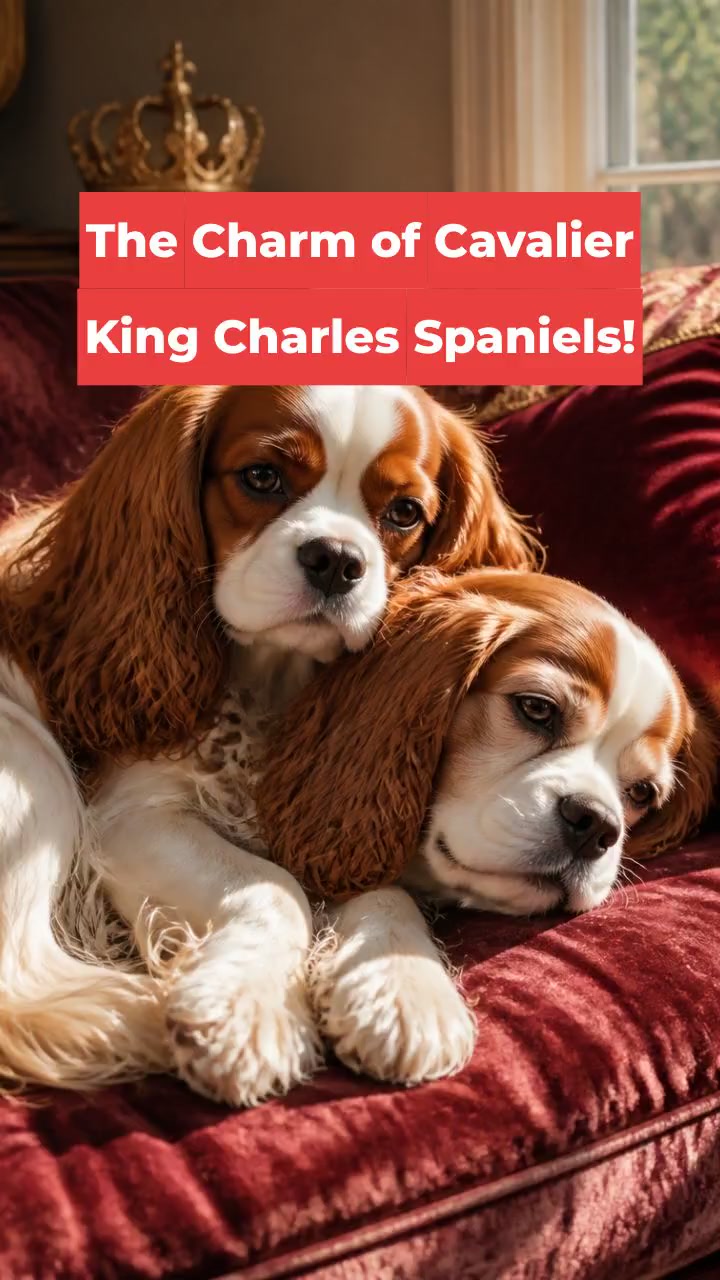 The Charm of Cavalier King Charles Spaniels!