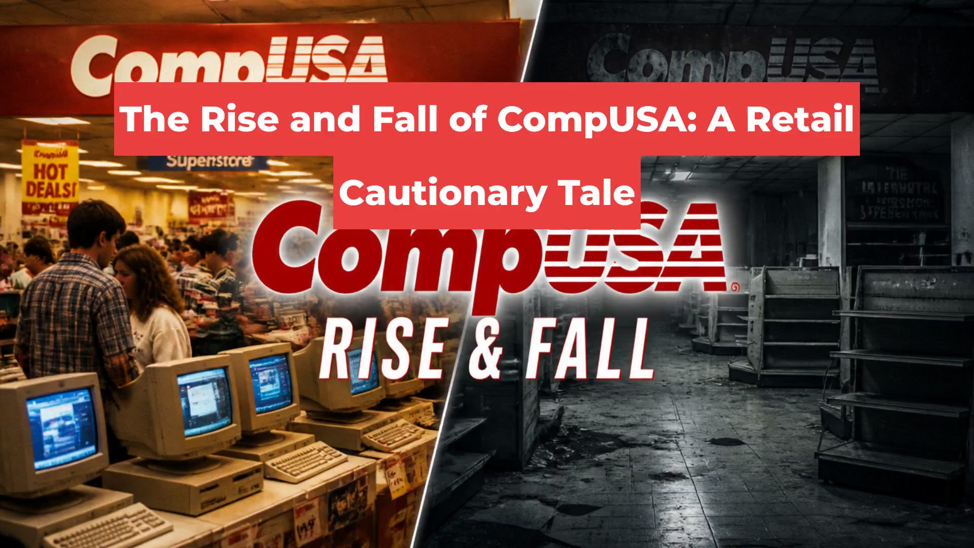 The Rise and Fall of CompUSA: A Retail Cautionary Tale